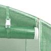 Green Greenhouse with Steel Frame 44 m² 22 x 2 x 2 m