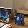 360° Rotating Electronic Fan 3 Speed Small Standing Fans Student Fan Table Cooling Fan  Dormitory