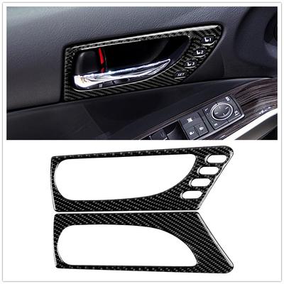 Carbon Fiber Front Door Handle Cover For LEXUS IS200 IS250 IS350