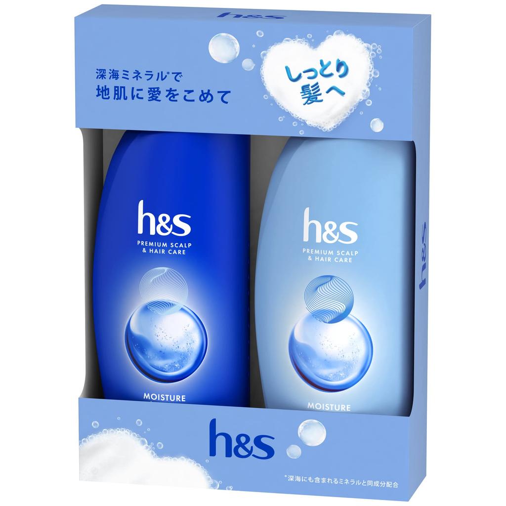 Moisture Pump Set H&s Shampoo/Conditioner 350mL+350g