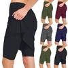 Casual Shorts Pocket Sports Fitness Running Yoga Tennis Shorts