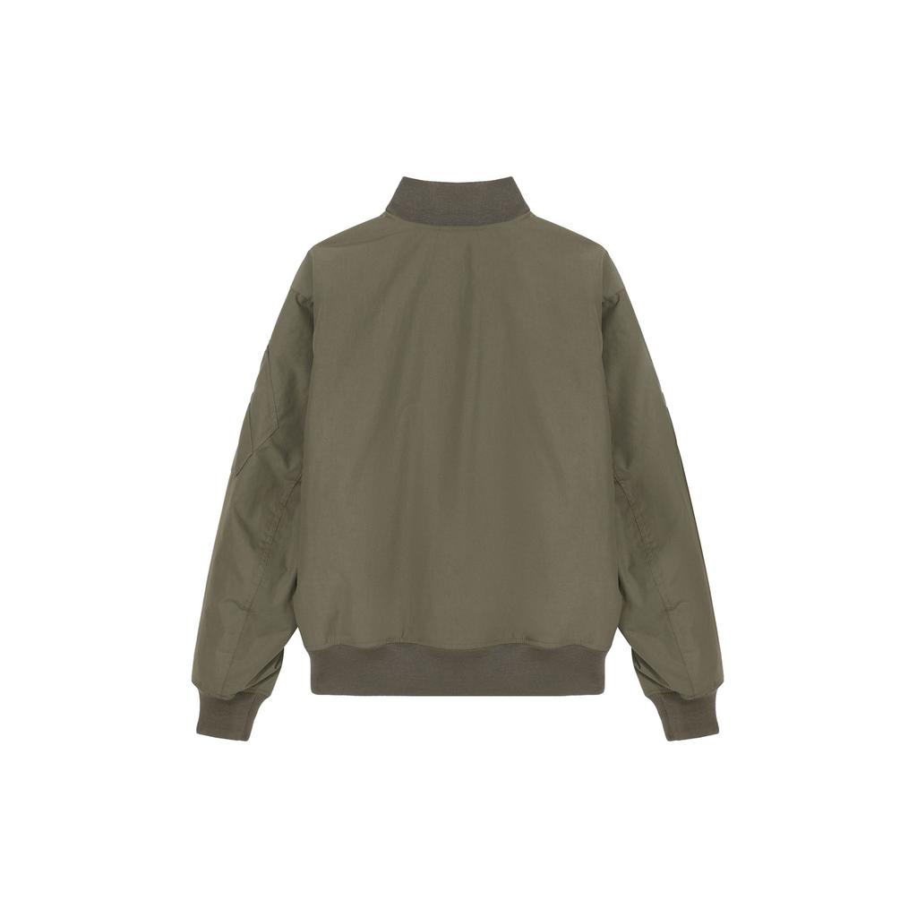 Jordan Renegade Solid Color Outdoor Casual Sports Stand Collar Zipper Jacket Men Jacket Dark-Olive-Green FV7268-222