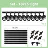 LED Track Light Set COB Track Lamp Rail Lighting for 20/30/40W Home Spotlight Indoor Clothing Shop Store Bedroom Lamp Fixture