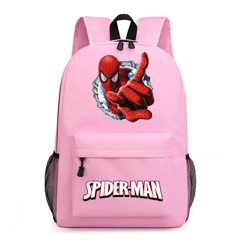 Marvel Spider-Man Rugzak Student Rugzak Tiener Cartoon Kinder Schooltas Backpack