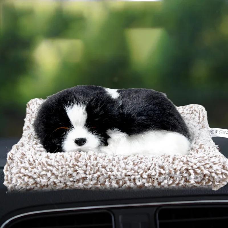 Car Interior Simulation Cute Plush Animal Decoration Activated Carbon Deodorizing Car Accessories Decoration