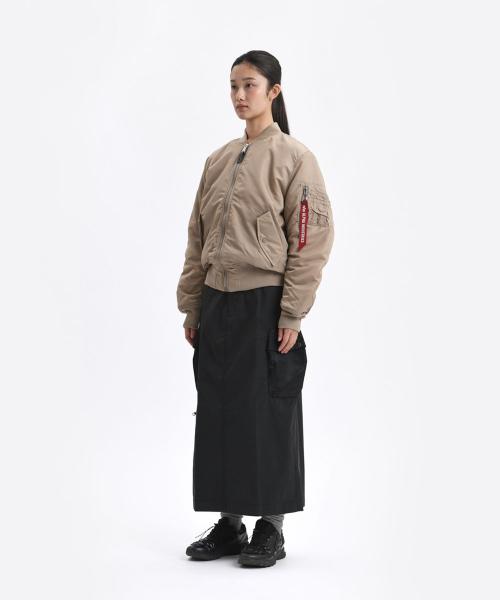 Alpha Industries Ma-1 Flight Jacket Vintage Khaki