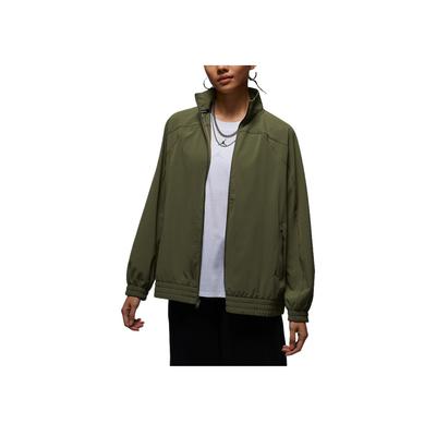 Sport Quick-Dry Versatile Loose Breathable Jacket Women Jackets Medium-Olive-Green FN5144-222