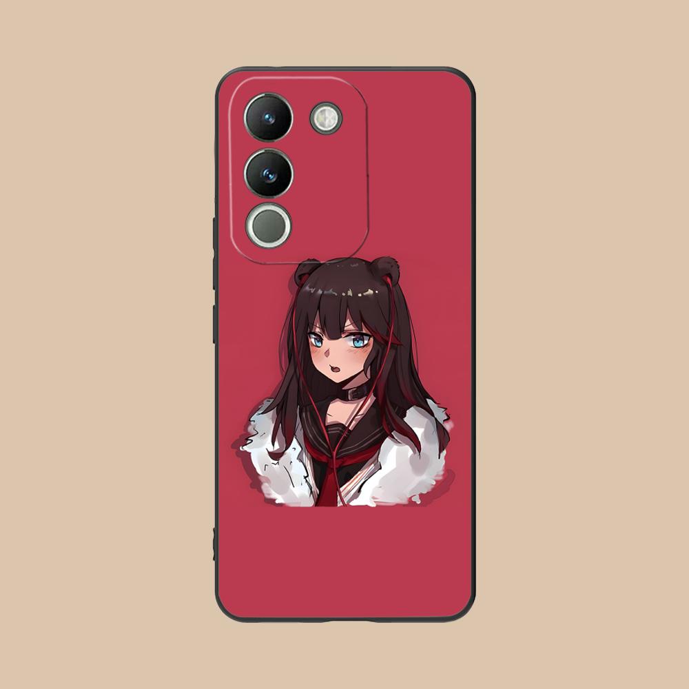 Arknights Zima Matte TPU Mobile Phone Case for VIVO V60 V50 V40 V30 V29 V27 V25 V23 Pro Lite 5G Colorful Printing Cover