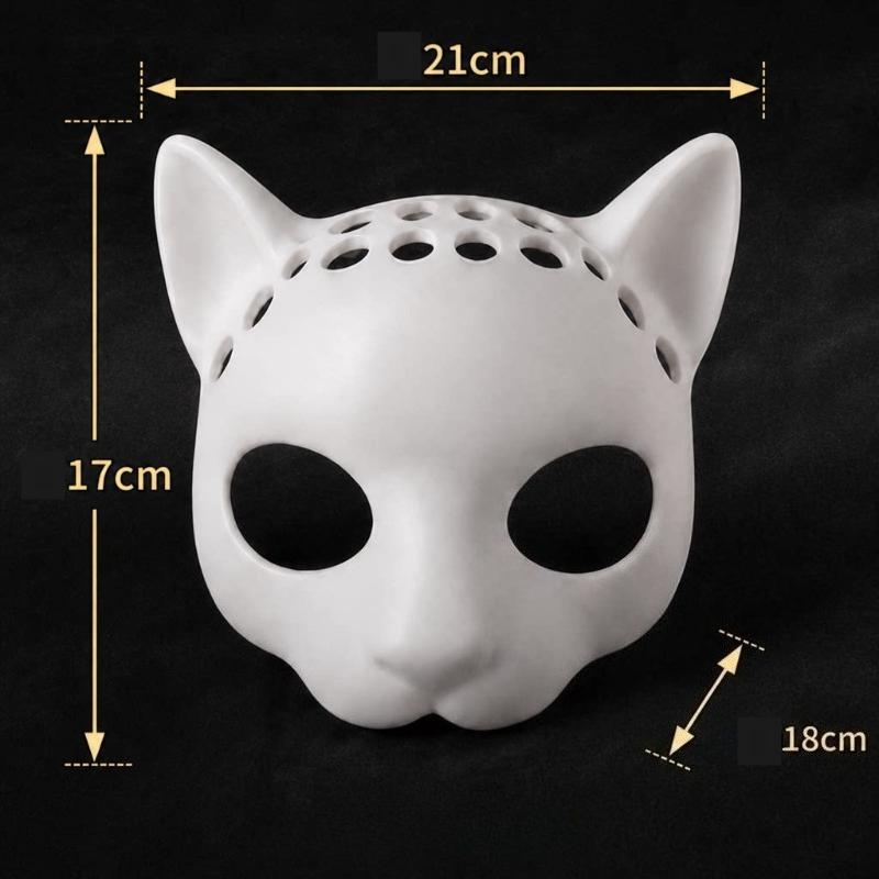 3D Printed Cosplay Realistic Kigurumi Base Beast Skull Mask Animal Plastic Fursuit Head Base DIY Accessories Half Face Mask