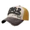 Casual Hip Hop Baseball Cap Washed Cotton Breathable Snapback Hat Outdoor Vintage Dad Hat For Men Women