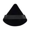 Short-pile Triangle Velvet Powder Puff Face Make Up Eyes Contouring Shadow Cosmetic Washable Mini Velvet Foundation Puffs Women