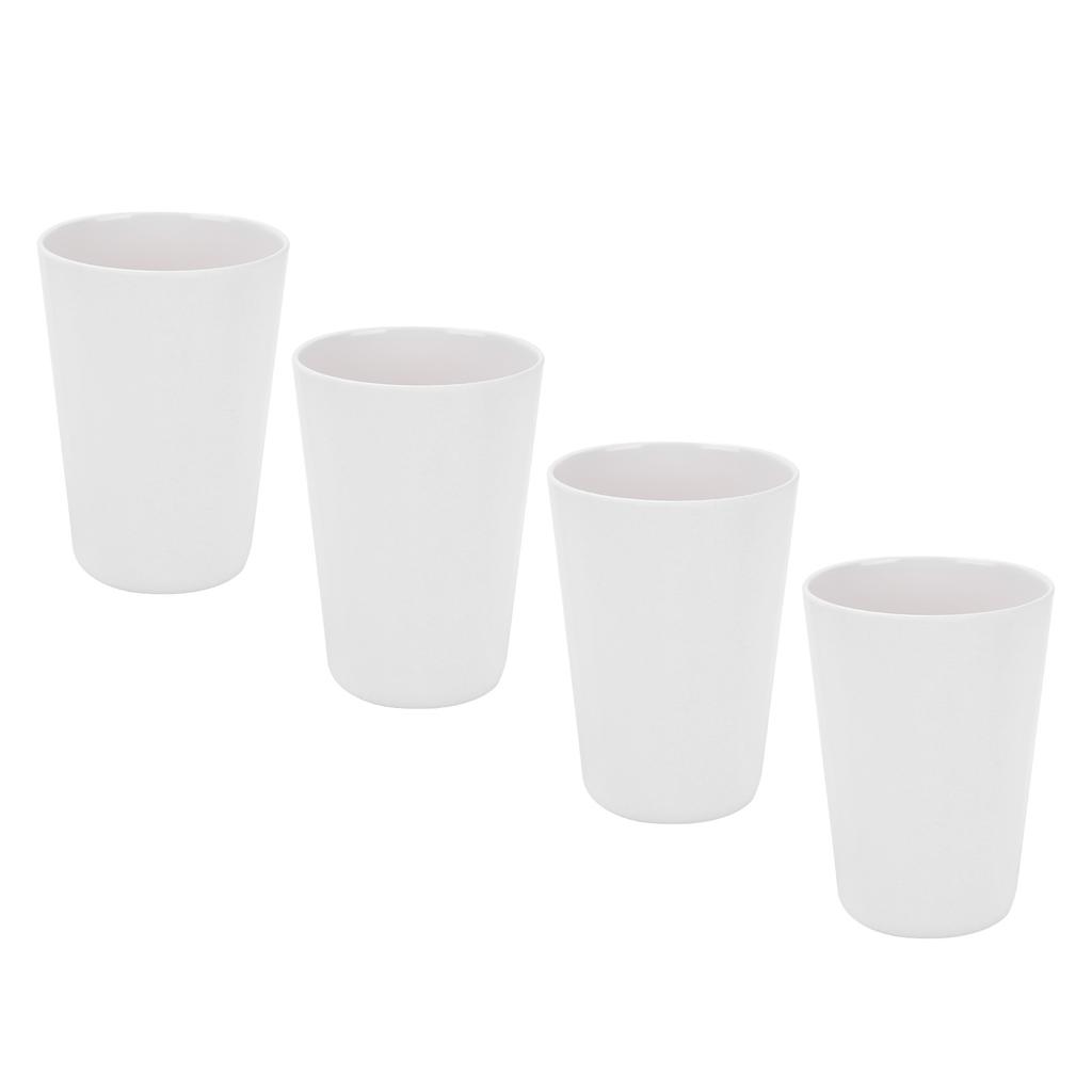 4PCS Imitation Ceramic Water Cup Drinking Mug for   Home Bar Restaurant Supplies