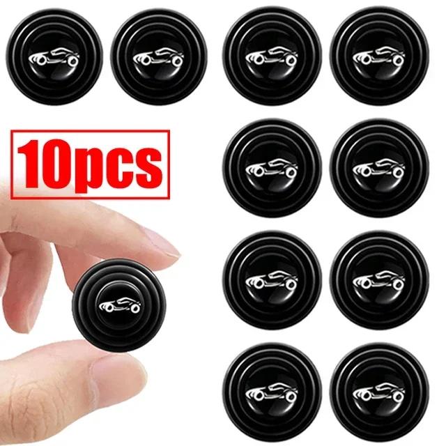 Tampon en silicone anti-collision pour portière de voiture, autocollant, fermeture de porte, insonorisé, silencieux, joint, accessoires automobiles