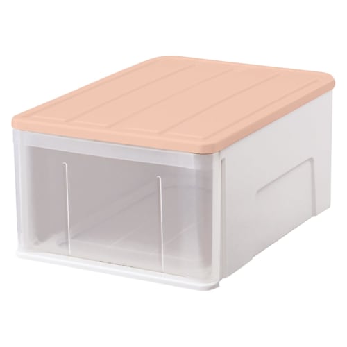 [Spring/Summer Limited Edition] Tenma Storage Case, Perfect for Closets and Wardrobes, Made in Japan, Eco-Friendly Clothing Case, Size 55M, Moss Pink,
