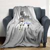 Star Player Kylian Mbappé Blanket Comfortable Great for Office Couch Bed for All Seasons Playful Design Best Holiday Gift for Friends Family