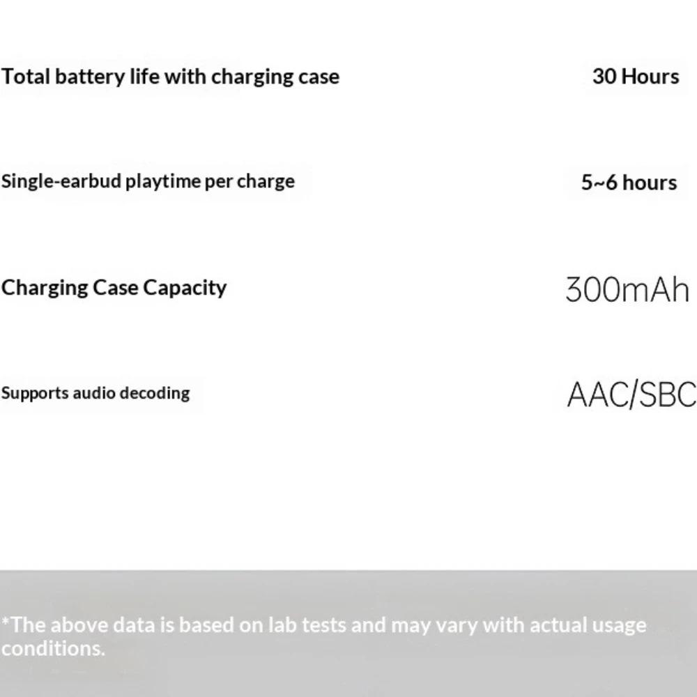 Xiaomi Wireless Mini In-Ear Bluetooth Earphones Digital Power Display Earbuds Ultra Long Battery Duration High Definition Sound