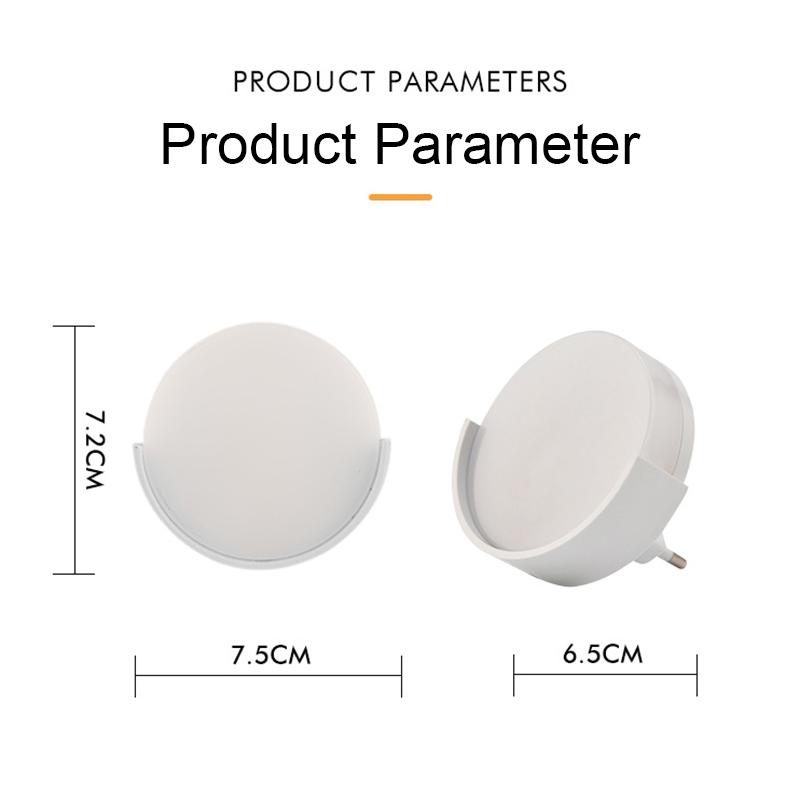 LED světlo Senzorové světlo Noční světla EU zástrčka Pro miminka Děti Obývací pokoj Ložnice Chodba Koupelna Světlo Lampa