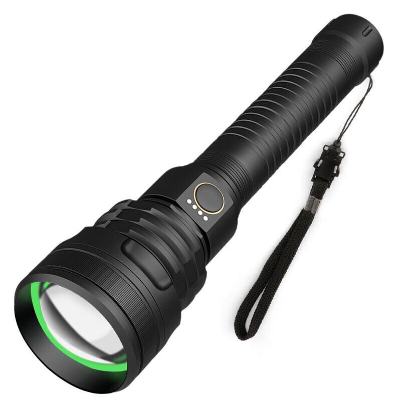 WIDE AWAKE P90 Quad-Core Zoom Rechargeable Flashlight