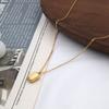 Light Luxury Collarbone Chain Versatile Gold Brick Square Brand With Diamond Star Pendant Necklace Commuter Girls Jewelry