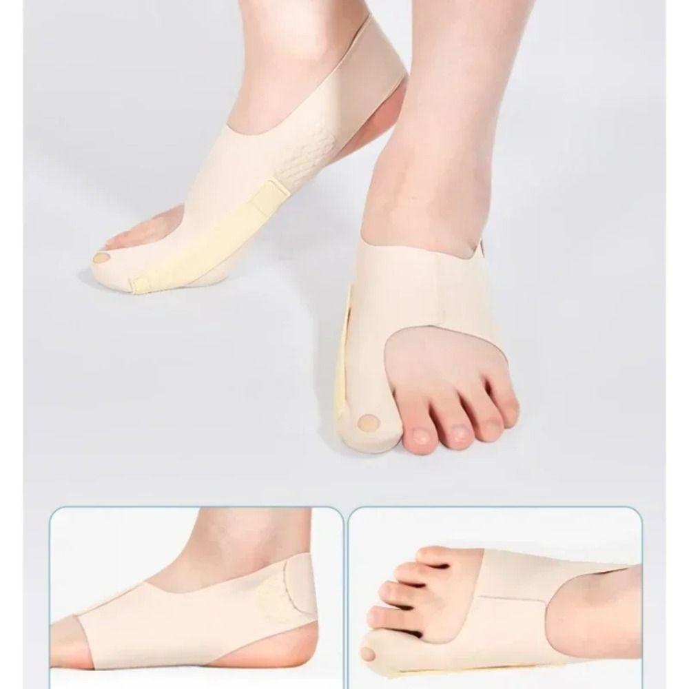 Elastic Toe Separator Adjustable Hammer Toe Straightener Bunion Corrector Toe Finger Correction
