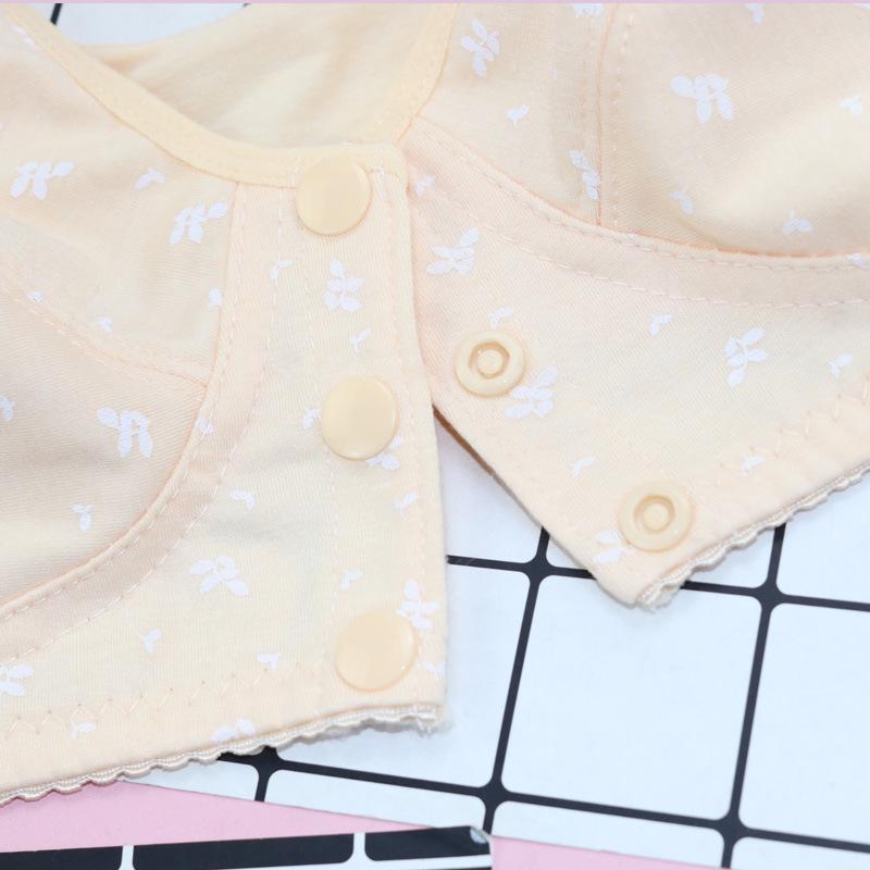 Front Buckle Seamless Wire-Free Bra for Middle-Aged and Senior Women - Supportive and Comfortable Fit