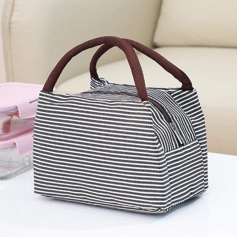 

Insulated Bento Lunch Bag with Lunch Box Storage for Work, School, or Street Vendors