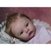 19-Zoll-Rebornpuppen MEADOW Handgemachte 3D-bemalte Haut Neugeborene Puppe Soft-Touch-Stoffkörper mit PP-Baumwolle Bebe Reborn-Puppe Kindergeburtstag Weihnachtsgeschenk