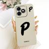 For Honor X8d Lucky Initial Letter Phone Case For Honor X8d X 8D 4G Soft Silicone Cases Bumpers