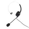 Monaural Phone Headset with Noise Canceling Microphone Volume Adjustable Office Telephone Headset with USB C To USB