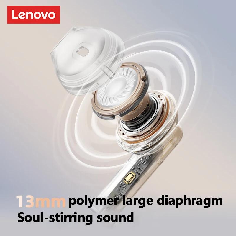 Original Lenovo LP22 Pro TWS Drahtlose Bluetooth 5.4 Kopfhörer HiFi Sound HD Anruf Gaming Musik Ohrhörer Lange Ausdauer Kopfhörer mit Mikrofon