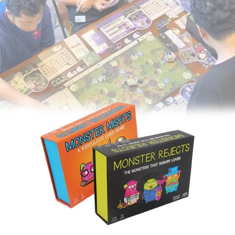Rejects Misfits Monster Board Games Family Party Casual Play Fun Props Gift Kids