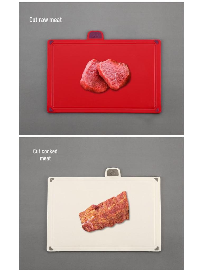 Zestaw wielofunkcyjnych desek do krojenia z tworzywa PP do kuchni - Idealny do warzyw, owoców i mięsa