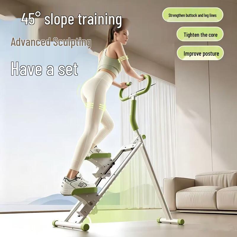 Jianlun Indoor Stair Climbing Fitness Stepper with Handrails
