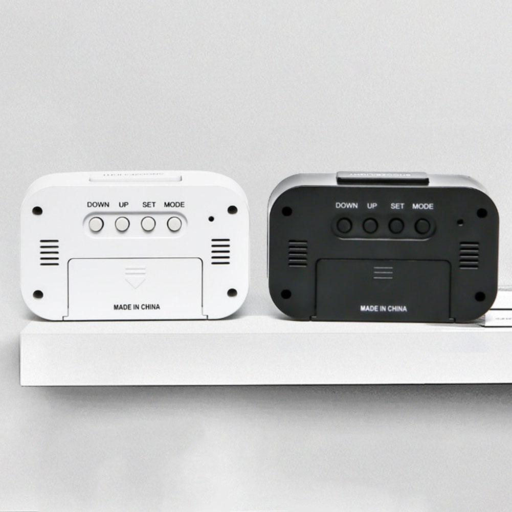 9*2.5*5.5 Cm Digital Alarm Clock Date Temperature Display For Home/Office