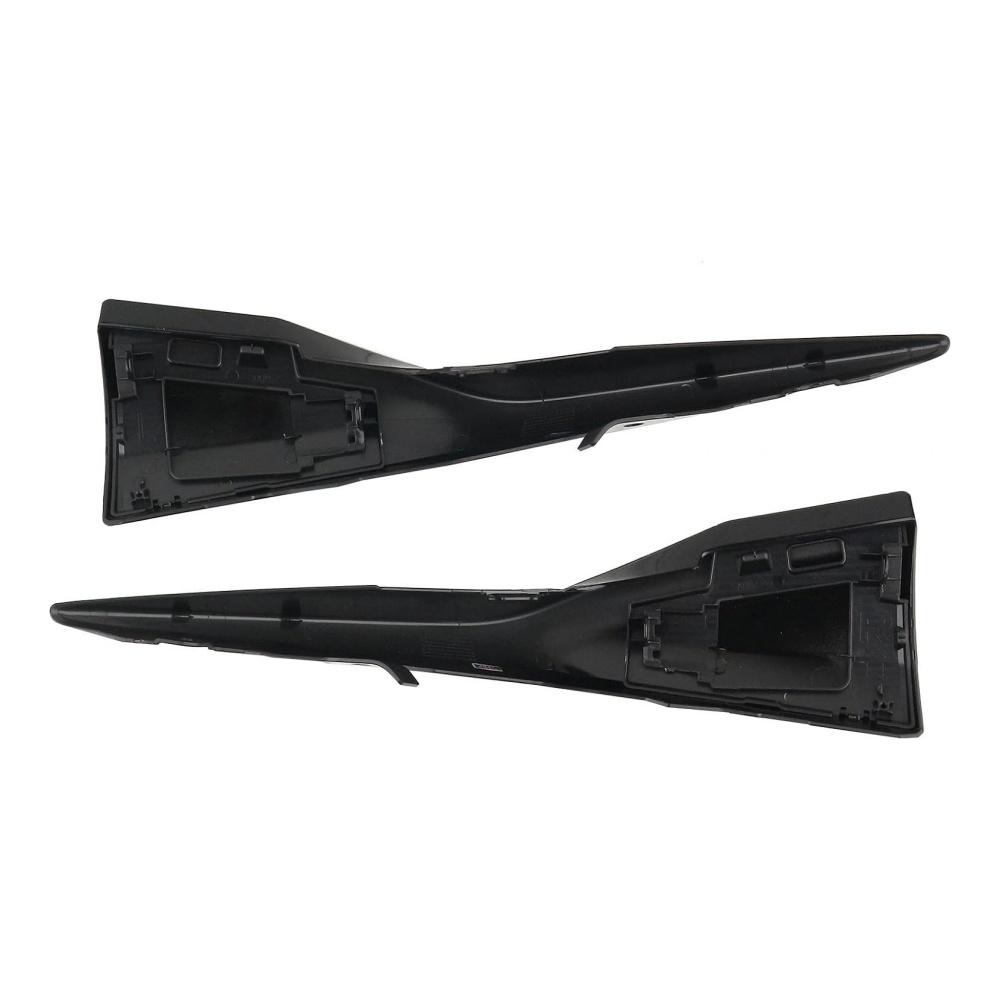 Pair Front Bumper Side Lower Trim Molding Black For Toyota Camry Se 2025