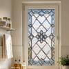 Gebrandschilderd Glasfolie Geometrische Patronen Raamstickers Decoratieve Regenboog Statische Glassticker