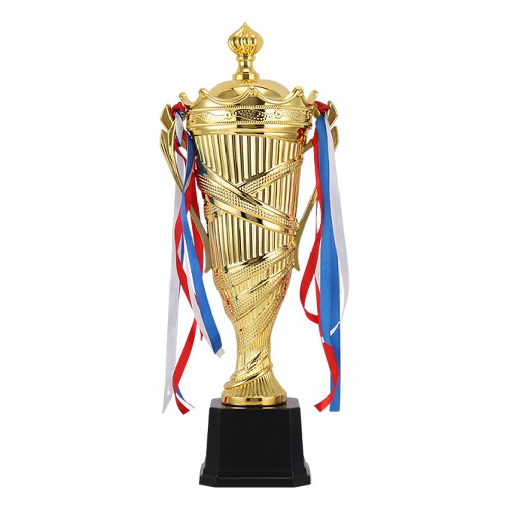 

Нагороди-трофеї малого розміру Металевий матеріал Золоті статуетки Постачання Призова чаша Призова нагорода 32cm