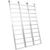 Aluminum Ramps, 1500 Lbs, Tri-Fold Ramp with Load Straps, Folding Loading Ramp for Motorcycle, Tractor, ATV/UTV, Trucks, Lawn Mower, Snow Blower, 77"L