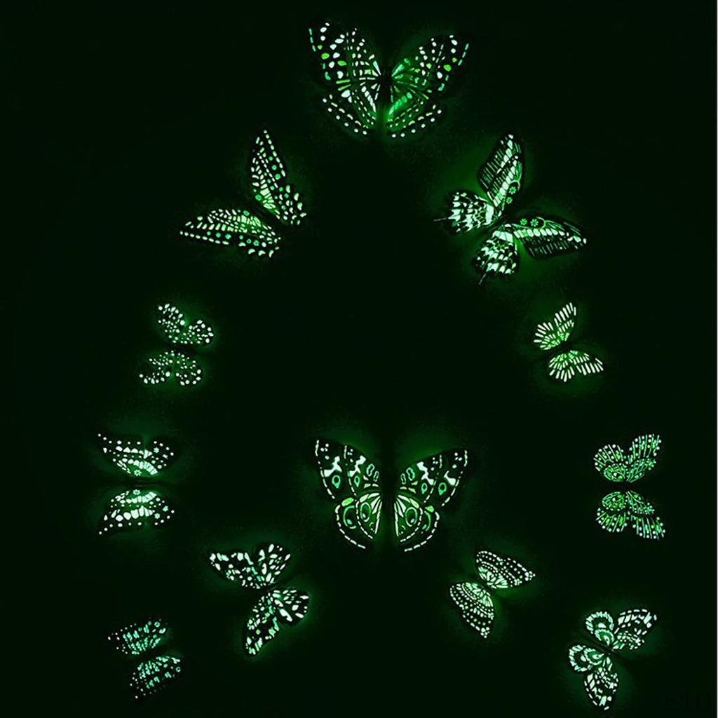 3D DIY Wall Sticker Butterfly Decals Decor Decoration