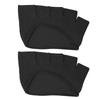 2PCS Half Foot Sweating Five Finger Sock Relief Gel Pad Hallux Valgus Protector Bunion Adjuster Pain Relief Straighten Bent Toes