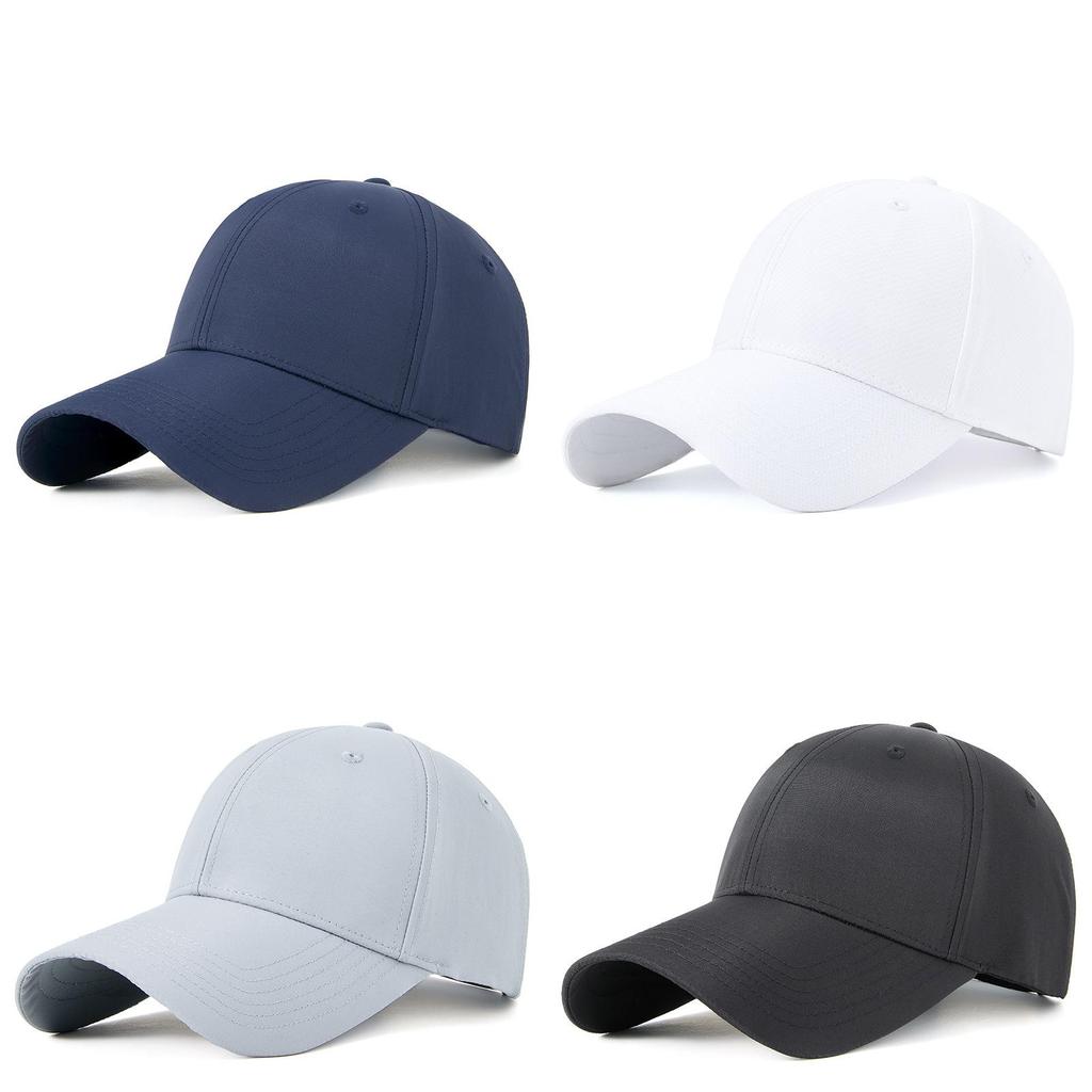 Waterproof Nylon Baseball Cap With Wide Brim For Outdoor Sports And Sun Protection