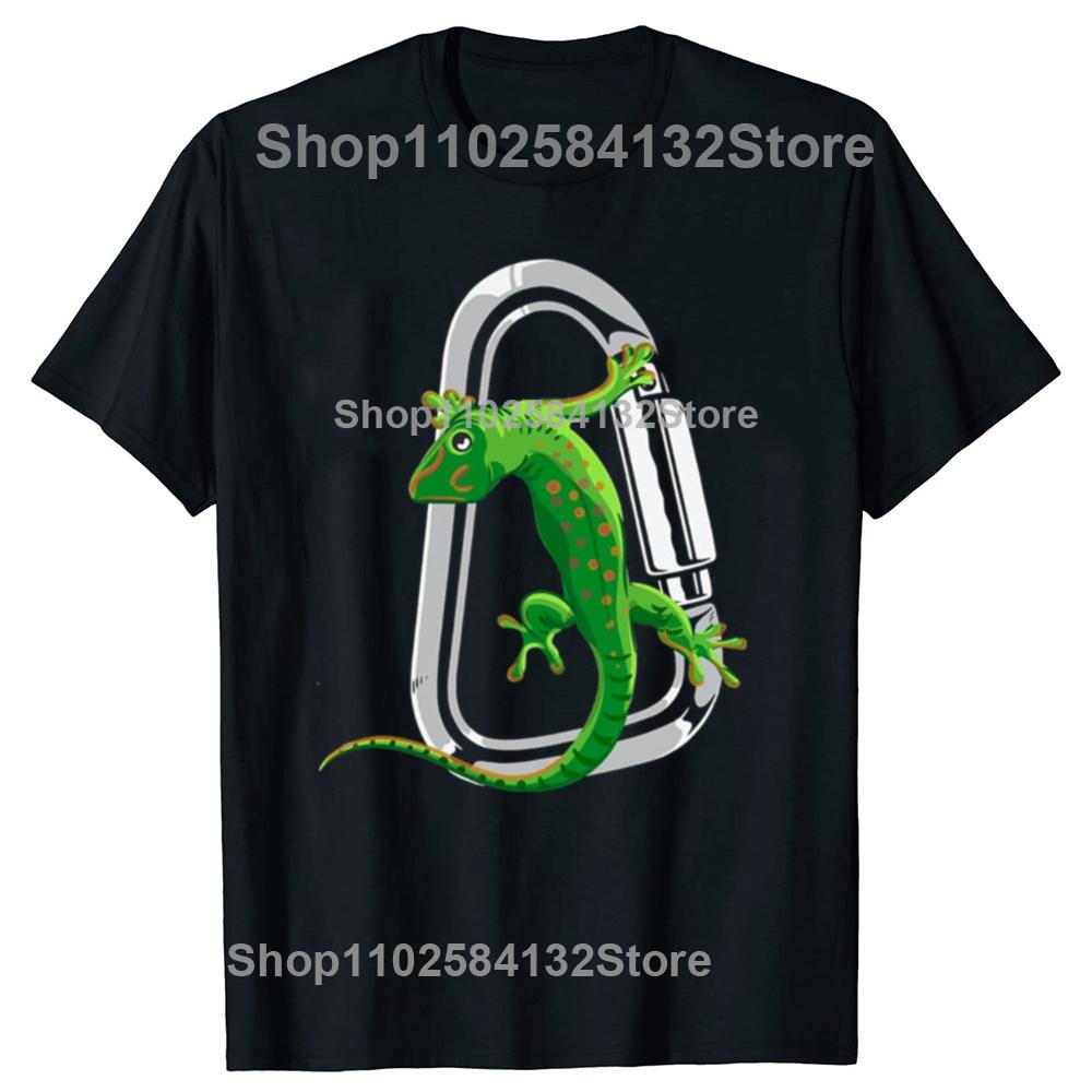 3 Moon Gecko Funny Reptile Leopard Lizard Geckos Art Novelty T-shirts Men Fashion Casual 100% Cotton Loose Oversized T Shirt