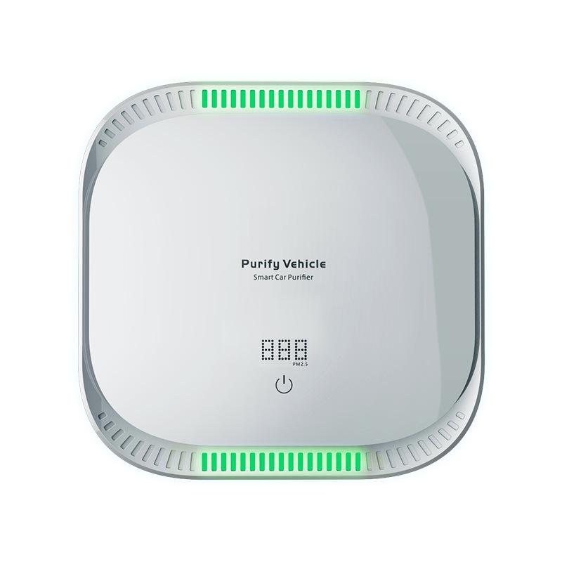 

Очиститель воздуха для автомобиля с обнаружением PM2.5 и удалением запахов, устранением формальдегида, возможностью изготовления на заказ, OEM.