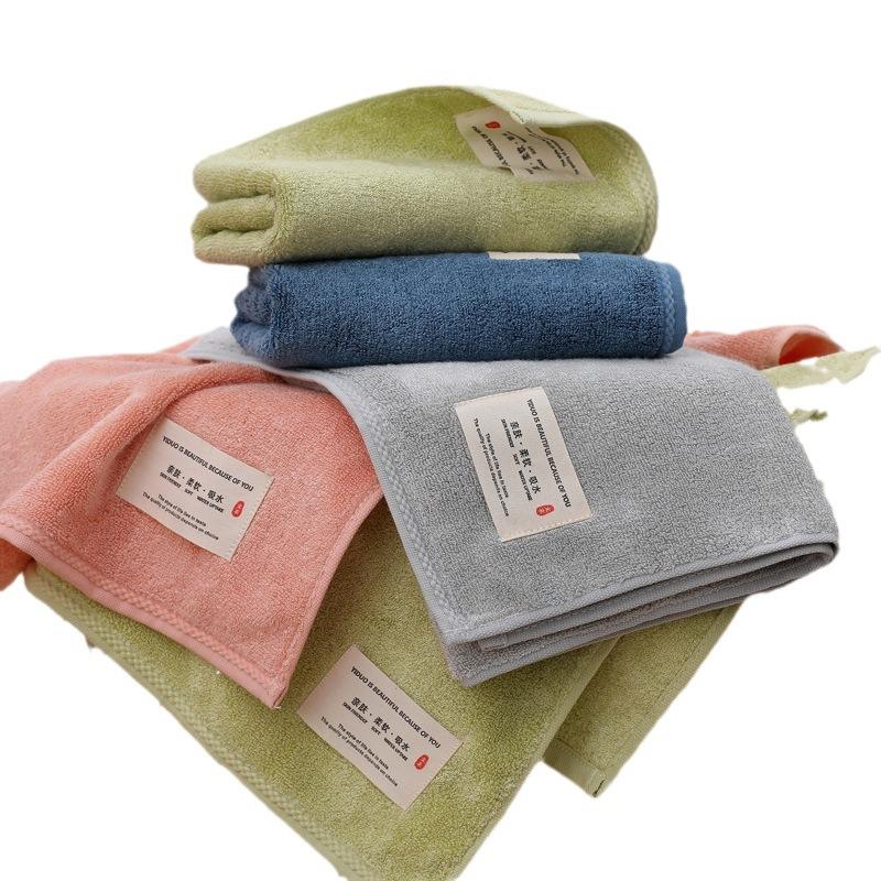 Bamboo Fiber Towels Set Bathroom Geometric Pattern Bath Towel For Adults Face Hand Towels Terry Washcloth Travel Sport Towel
