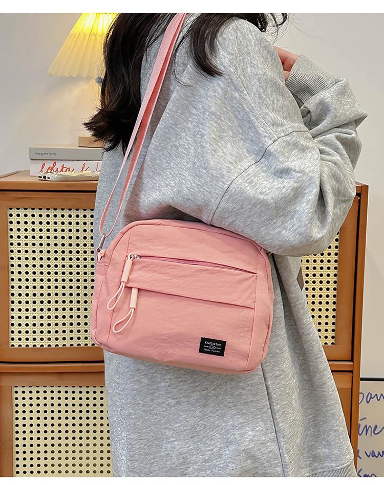 Nylon Versatile Commuter & Makeup Crossbody Bag – Lightweight & Fashionable Shoulder Bag