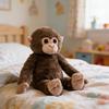 Monkey Plush Toy with Long Hands Realistic Soft Stuffed Animal Doll Small Monkey Plush for Kids Girls Boys Birthday Gifts