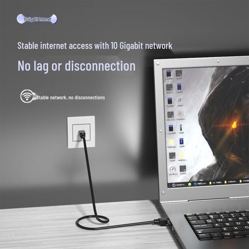 Baisende Cat6a Shielded Industrial Ethernet Cable