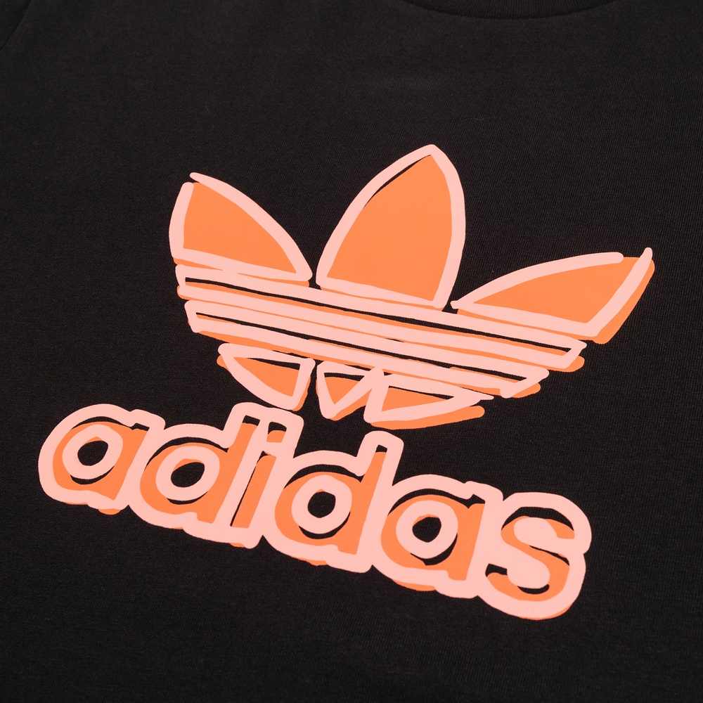 Adidas Originals Trefoil Casual Sports Round Neck Short Sleeve T-Shirt Men Tops Black GR9956
