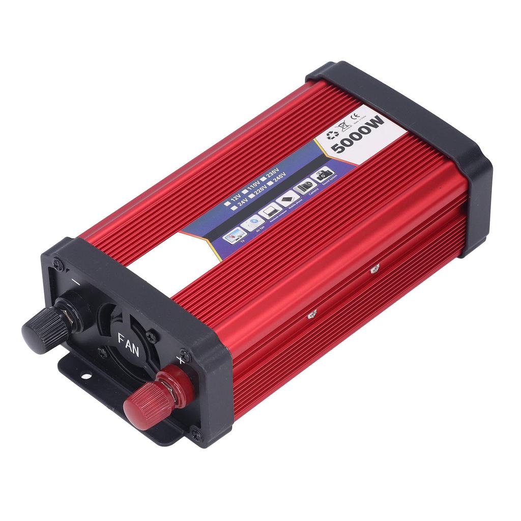 Car Inverter Modified Sine Wave Vehicle Power USB Charger Converter Adapter 2000W12V to 110V