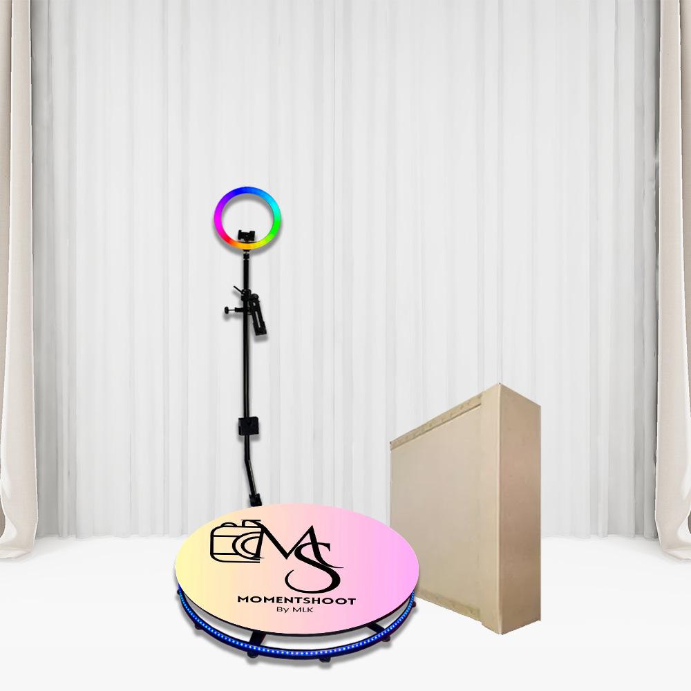 360 Spin Custom Photo Booth Rental for Parties & Weddings